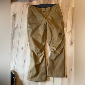 NWOT Mountain Hardwear insulated snow pants
